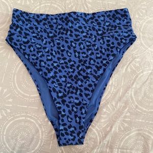 AERIE cheeky high waisted bathing suit bottoms